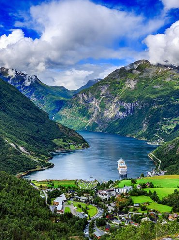 Geiranger, Noruega: fiorde ou conto de fadas