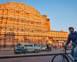 Palácio dos Ventos (Hawa Mahal), Jaipur, Índia