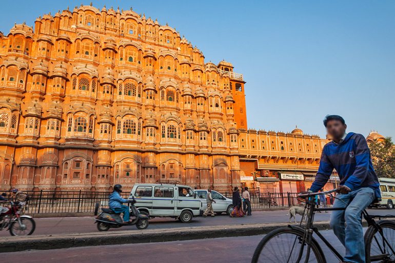 Palácio dos Ventos (Hawa Mahal), Jaipur, Índia