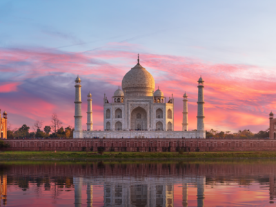 Taj Mahal, Circuito na Índia