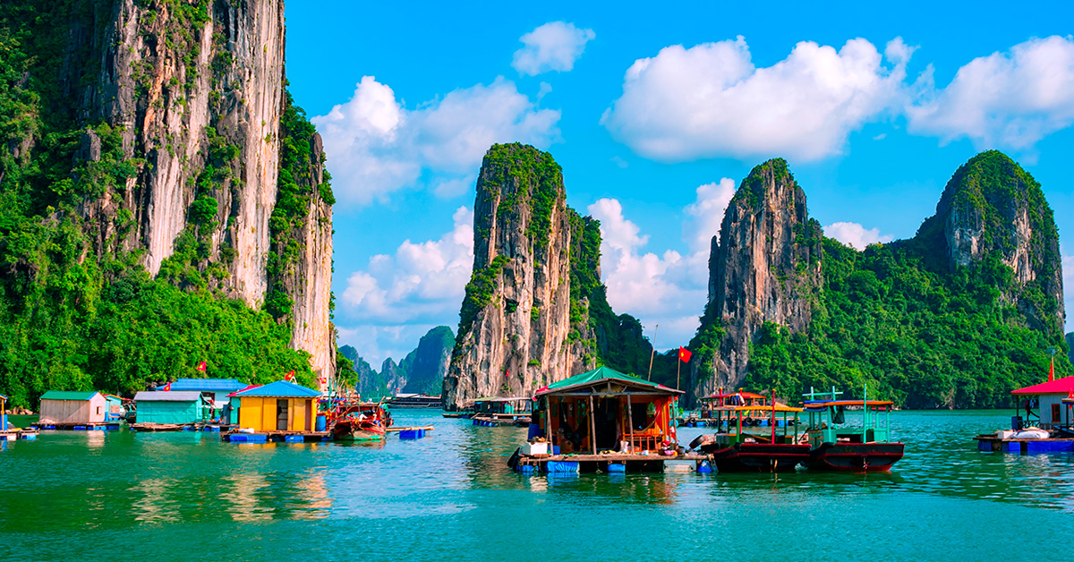 Porto melhor destino turistico de laos