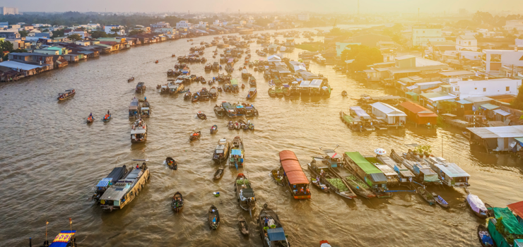 Lendas da Indochina: do Mekong aos arrozais de Sapa